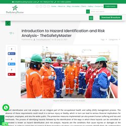 Introduction to Hazard Identification and Risk Analysis- TheSafetyMaster - The Safety Master