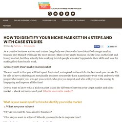 How to identify your niche market? in 4 steps and with case studies - The Design Trust