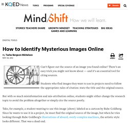 How to Identify Mysterious Images Online