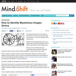 How to Identify Mysterious Images Online