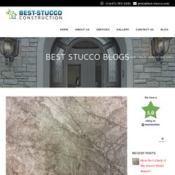 Best ways to identify whether your stucco needs repair