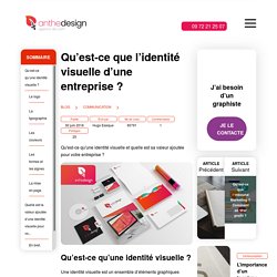 Qu'est ce que l'identité visuelle d'une entreprise ?