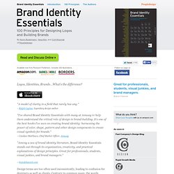 Logos, Identities, Brands...What's the difference? | Brand Identity Essentials