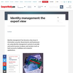 Identity management: the expert view