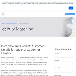 Identity Matching Service