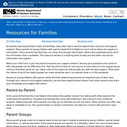 IDHS: Resources for Families