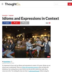 Idioms and Expressions in Context