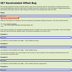 IE7 Recalculated Offset Bug