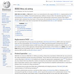 IEEE 802.11i-2004 - Wikipedia
