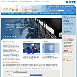 IEEE Global History Network