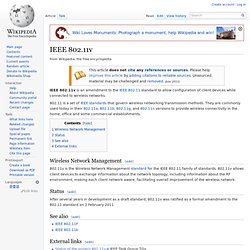 IEEE 802.11v