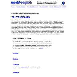 Free IELTS advice, tests and samples