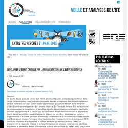 Ifé - Veille et analyses