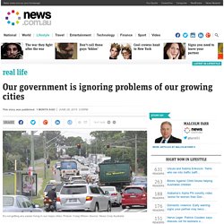 Tony Abbott is ignoring problems of cities: traffic, urban sprawl