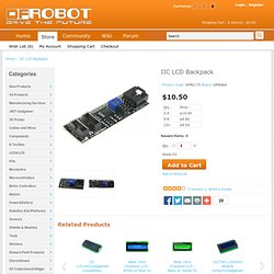 IIC LCD Backpack