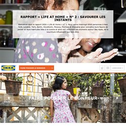 IKEA : RAPPORT « LIFE AT HOME »