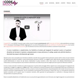 Il MOOC – CodeMOOC