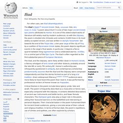 Iliad - Wikipedia