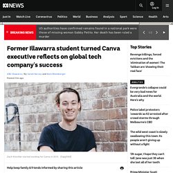 Former Illawarra student turned Canva executive reflects on global tech company's success