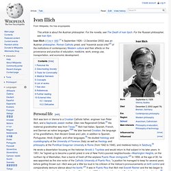Ivan Illich - Wiki