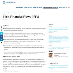 Illicit Financial Flows (IFFs)