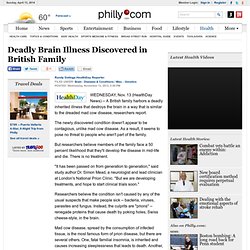 Deadly Brain Illness Discovered in British Family