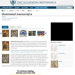 illuminated manuscript (art)