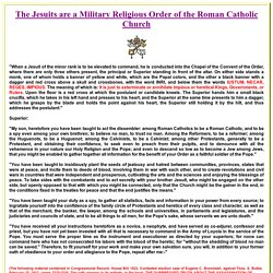 The Jesuit, Illuminati, Knights of Columbus and Masonic Oaths