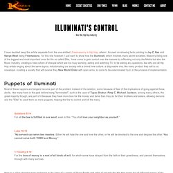 Illuminati: Hip Hop Industry