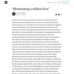 “Illuminating a million lives” - Ifj seo12 - Medium
