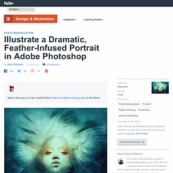 Illustrate a Dramatic, Feather-Infused Portrait in Adobe Photoshop - Tuts+ Design & Illustration Tutorial