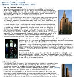 Illustrated Guide to Places to Visit - Brechin Cathedral and Round Tower