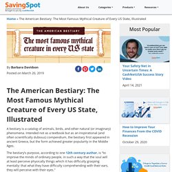 The American Bestiary: The Most Famous Mythical Creature of Every US State, Illustrated - CashNetUSA Blog