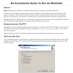 An Illustrated Guide to Git on Windows