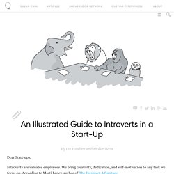An Illustrated Guide to Introverts in a Start-Up