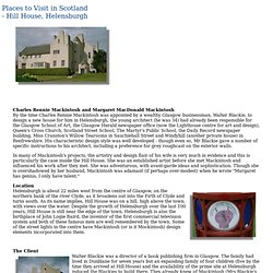 Illustrated Guide to Places to Visit - Hill House, Helensburgh