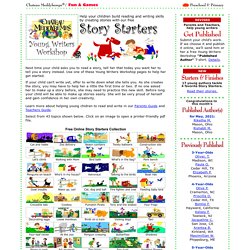 Free Illustrated Story Starters from the Young Writers Workshop