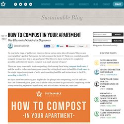 How To Compost In Your Apartment - An Illustrated Guide