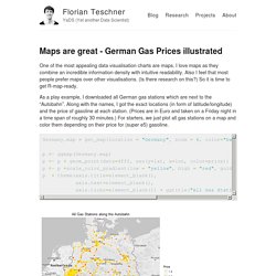 Maps are great - German Gas Prices illustrated – Florian Teschner – YaDS (Yet another Data Scientist)
