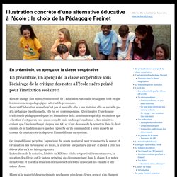 Illustration concrète d’une alternative éducative à l'école : le choix de la Pédagogie Freinet