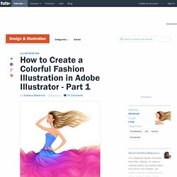 How to Create a Colorful Fashion Illustration in Adobe Illustrator - Part 1
