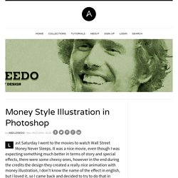 Money Style Illustration in Photoshop