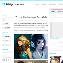 Top 45 Illustration of Sexy Girls
