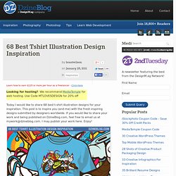 68 Best Tshirt Illustration Design Inspiration