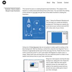 Illustrator: How to create a Blueprint style illustration. - Scott SherwoodScott Sherwood