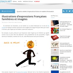 Illustrations d’expressions Françaises familières et imagées