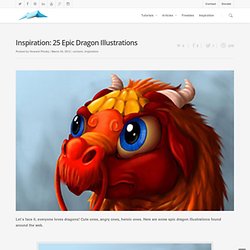 Inspiration: 25 Epic Dragon Illustrations