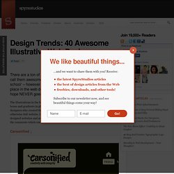 Web-Design Trends: 40 Illustrative Website Designs