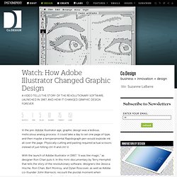 Watch: How Adobe Illustrator Changed Graphic Design
