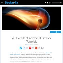 70 Excellent Adobe Illustrator Tutorials